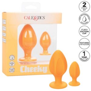 CALIFORNIA EXOTICS - CHEEKY BUTTPLUG ORANGE