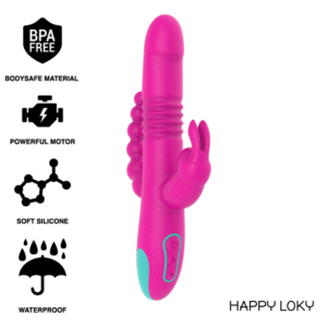 HAPPY LOKY - DONALD TRIPLE STIMULATION: ANAL, G-SPOT  CLITORAL WATCHME WIRELESS TECHNOLOGY COMPATIBLE