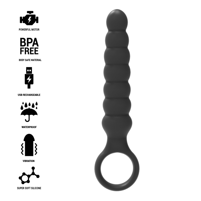 BLACKSILVER - BOB POWERFUL SILICONE ANAL DILATOR