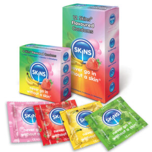 SKINS - CONDOM FLAVOURS 12 PACK