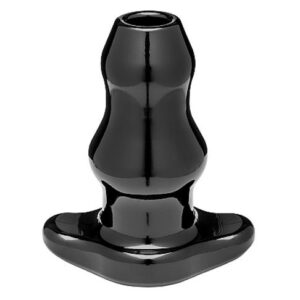 PERFECT FIT BRAND - DOUBLE TUNNEL PLUG MEDIUM BLACK